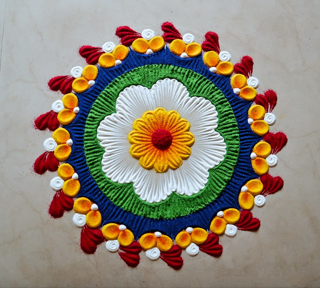 Best 30+ Diwali Rangoli Designs » Mixing Images