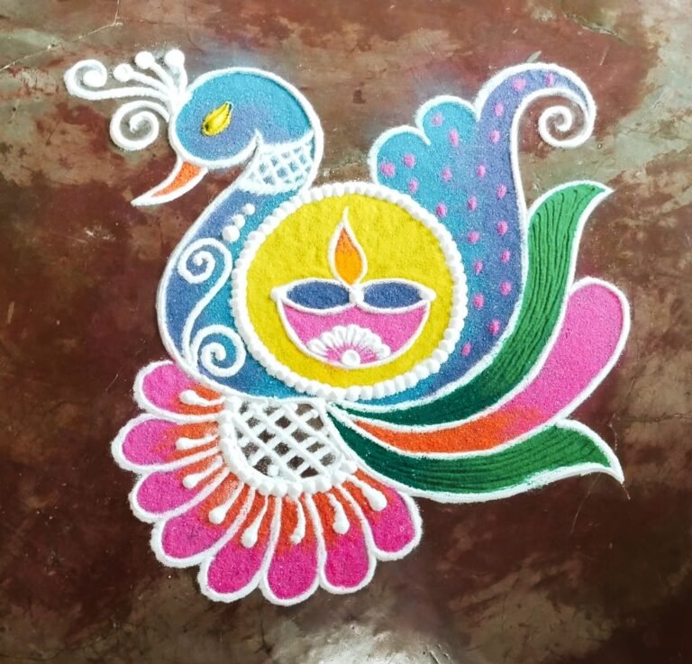 Best 35+ Dhanteras Rangoli » Mixing Images