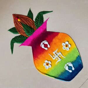 Best 35+ Dhanteras Rangoli » Mixing Images