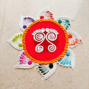 Best 35+ Dhanteras Rangoli » Mixing Images