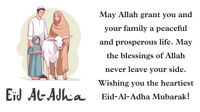 Eid al-Adha Mubarak Wishes in English