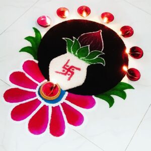 Best 20+ Navratri Rangoli Designs » Mixing Images