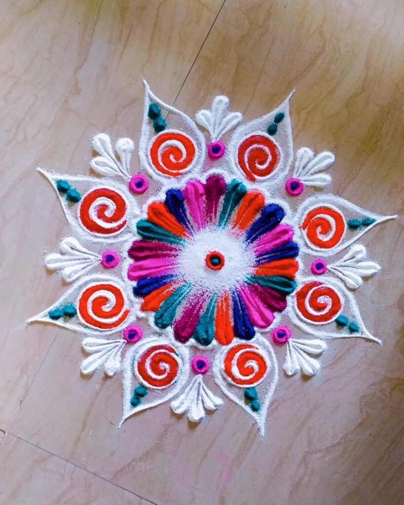 Best 25+ Rangoli For Diwali » Mixing Images