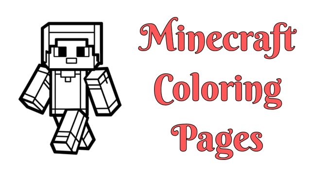 Minecraft Coloring Pages
