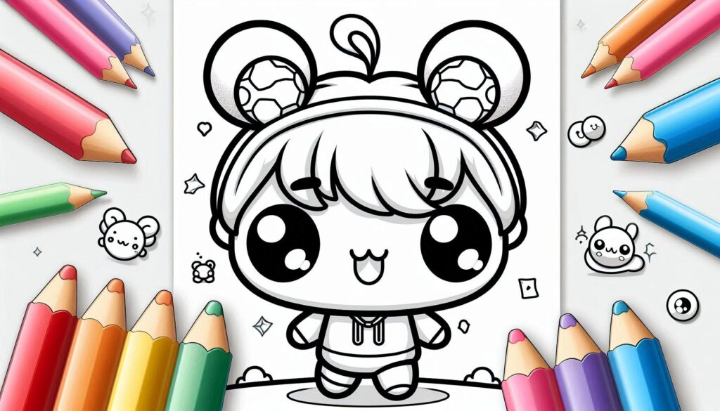 Kawaii Coloring Pages