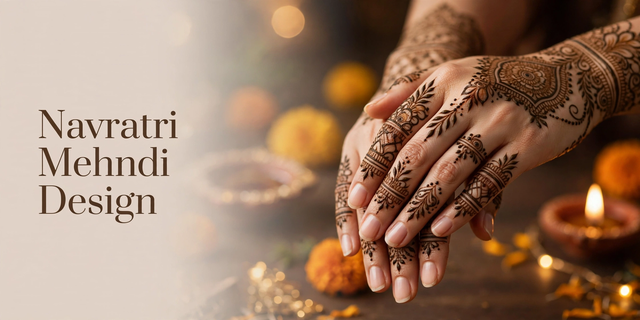 Navratri Mehndi Design